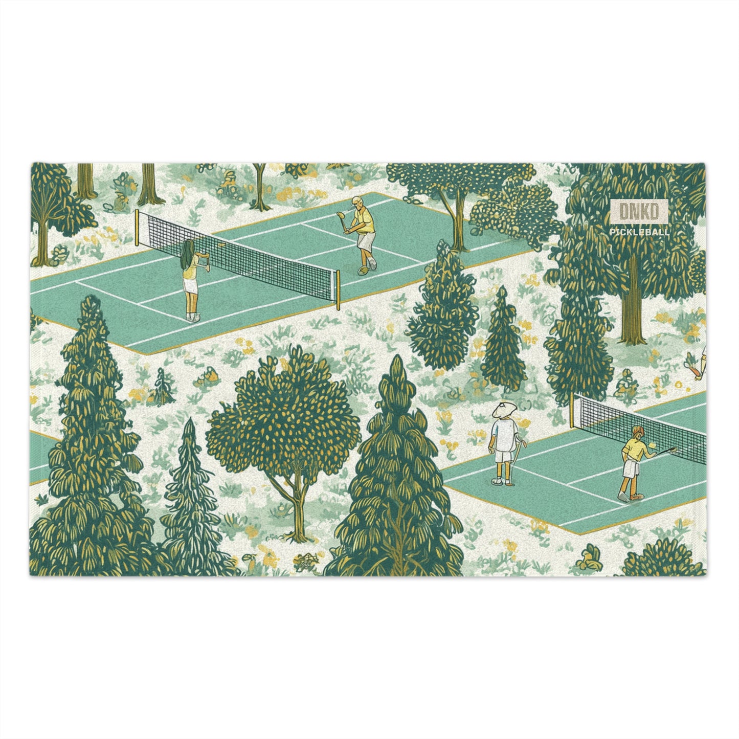 California Scenery Pickleball Rally Towel