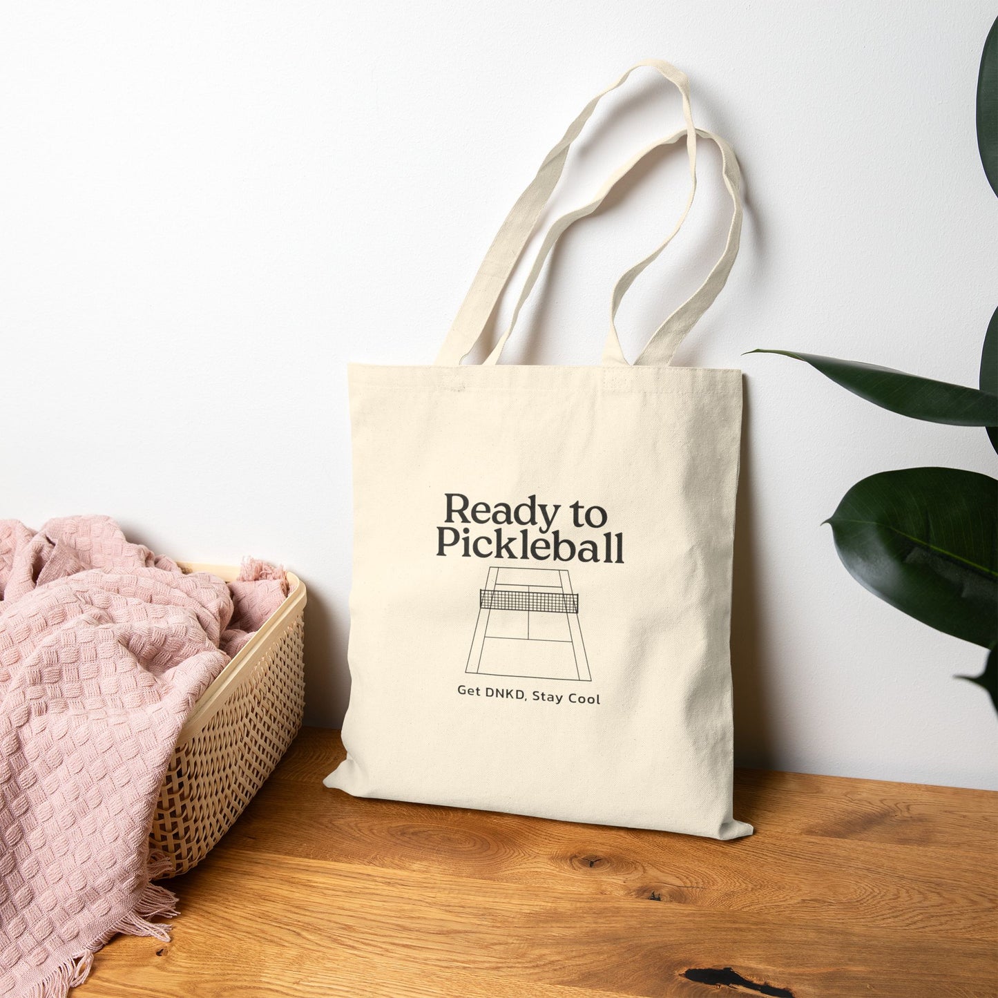 Ready to Pickleball Tote Bag