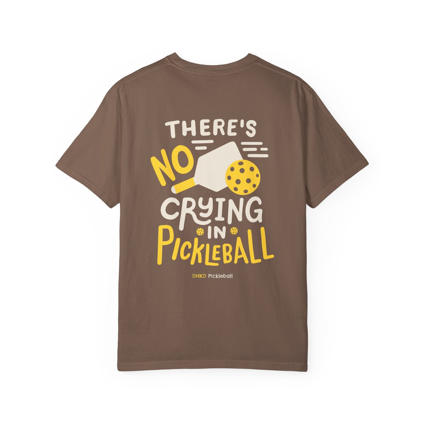 There's No Crying In Pickleball Social Shirt