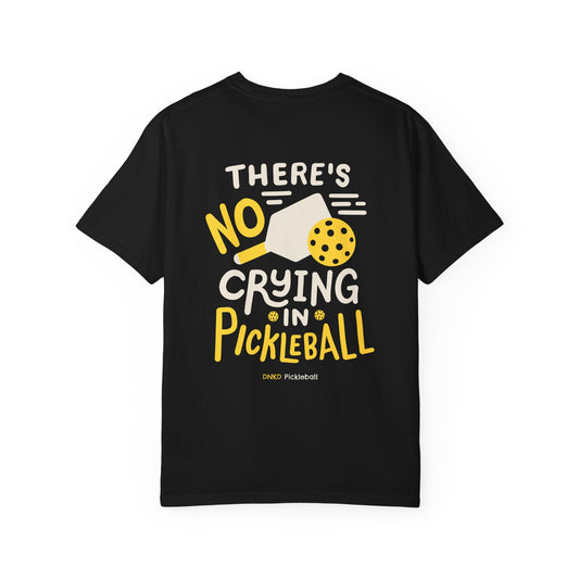 There's No Crying In Pickleball Social Shirt