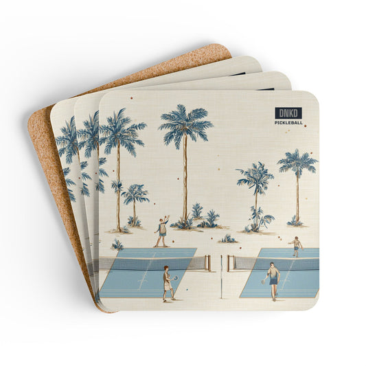 Sandy Beach Pickleball Coaster (4 set)