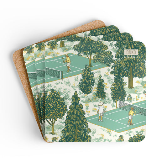Forest Pickleball Coaster (4 set)