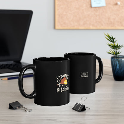 Stay Out Of My Kitchen Black Mug Cup
