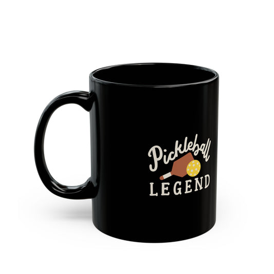 Pickleball Legends Black Mug Cup