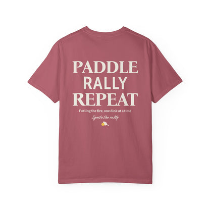 Paddle. Rally. Repeat Social Shirt